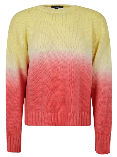Shop Alanui Wave Life Shades Sweater In Powder Pink