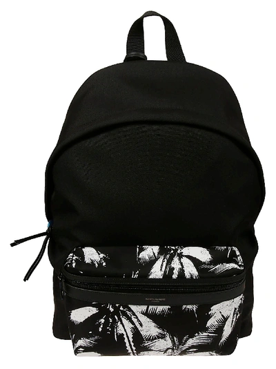 Shop Saint Laurent Sac City Backpack In Black