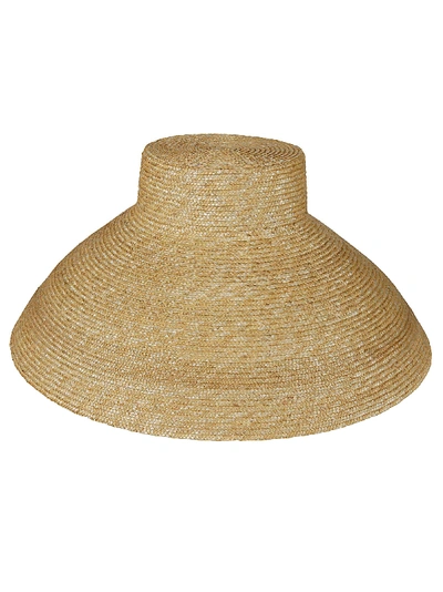 Shop Alanui Vaso Straw Hat In Beige