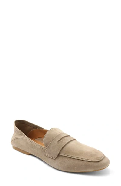 Shop Kensie Richelle Convertible Loafer In Taupe Suede