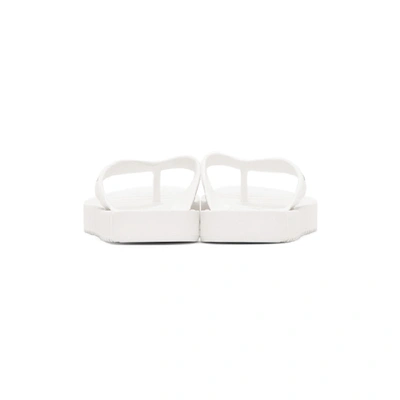 Shop Suicoke White Von Sandals