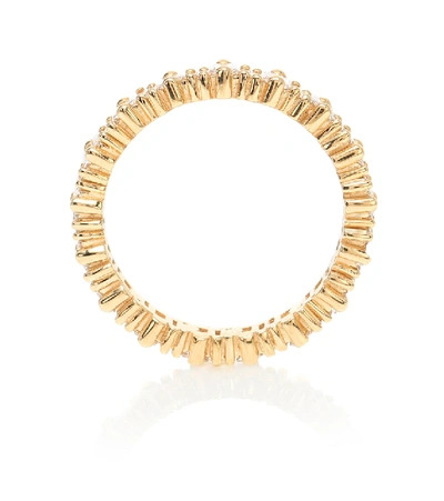 Shop Suzanne Kalan Fireworks 18kt Gold Ring With Diamonds