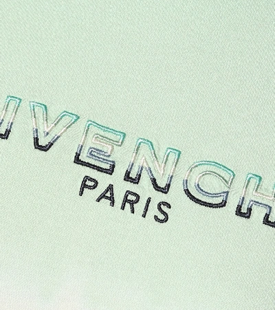 Shop Givenchy Logo Ombré Cotton T-shirt In Multicoloured