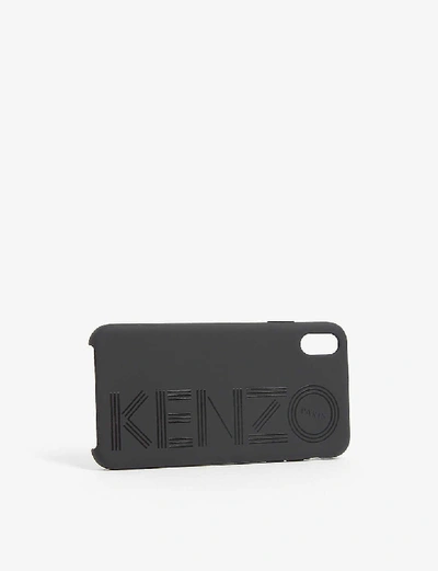 Shop Kenzo Logo Iphone X/xs Case In Golden+yellow