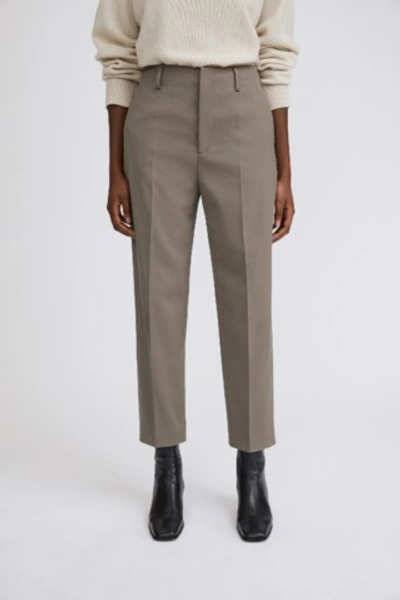 Shop Filippa K Karlie Trouser In Grey Taupe