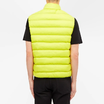 Shop Givenchy Lightweight Puffer Vest In Green