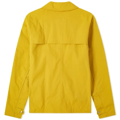 Shop Adidas Consortium Adidas Spzl Holbeck Jacket In Yellow