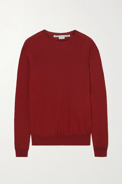 Shop Stella Mccartney Wool Sweater In Red