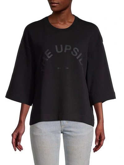 Shop The Upside Brando Oversized T-shirt In Black