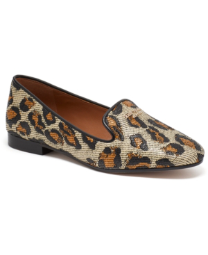 kate spade leopard loafers