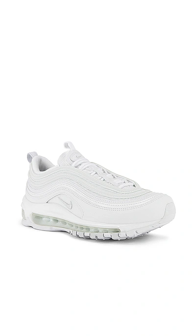 Shop Nike Air Max 97 Ess Sneaker In White, White Pure & Platinum