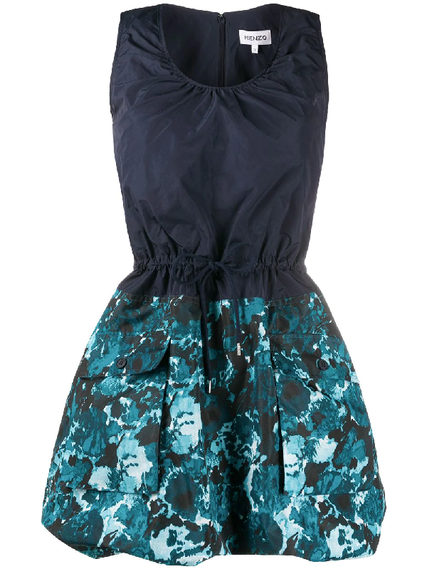 kenzo blue dress