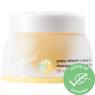 Shop Saturday Skin Yuzu Vitamin C Sleep Mask 1.69 oz/ 50 ml