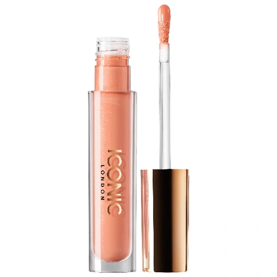 Shop Iconic London Lip Plumping Gloss Tickle Your Fancy 0.13 oz/ 5 ml