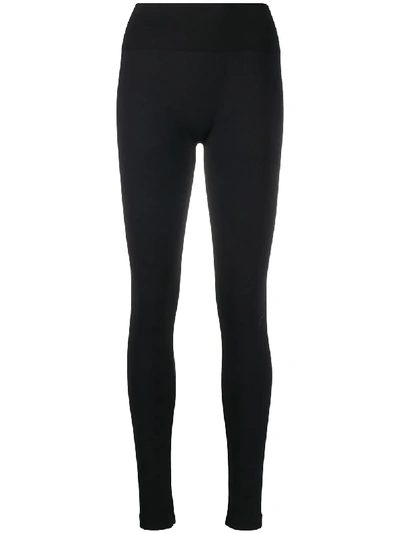 Shop Wolford Fitted Leggings In Black