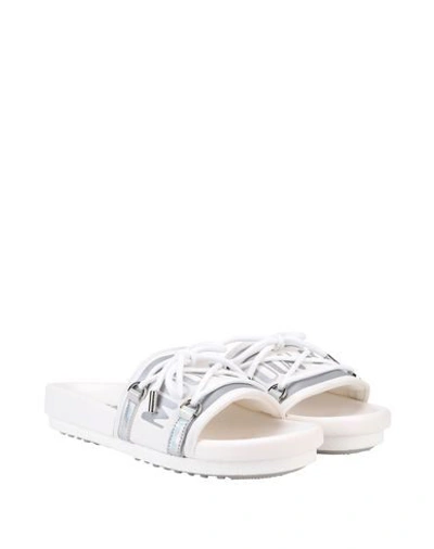 Shop Moon Boot Mb Deimos Uv Change Woman Sandals White Size 8-8.5 Synthetic Fibers