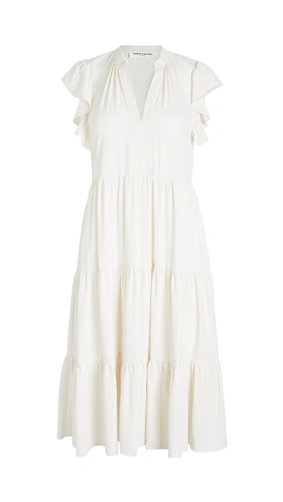 Shop Amanda Uprichard Sheradin Dress In Ivory