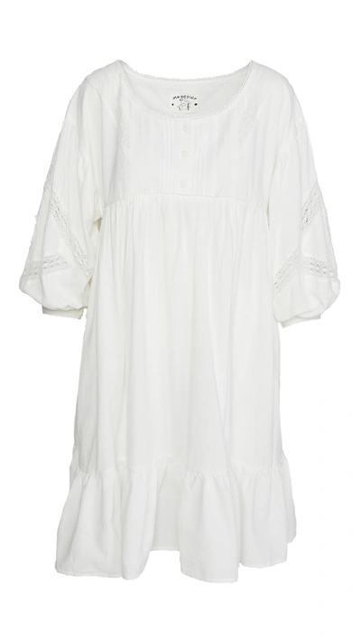 Shop Meadows Artemesia Dress In White Lace