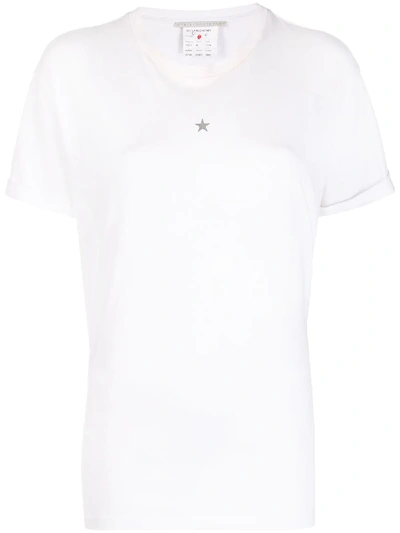 Shop Stella Mccartney Star Print T-shirt In White