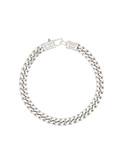 Shop Tom Wood L Curb Chain Bracelet In 925 Sterling Silver