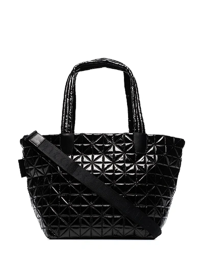 Shop Vee Collective Medium Vee Tote Bag In Black