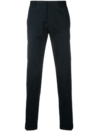 Shop Paul Smith Slim-fit Trousers In Blue