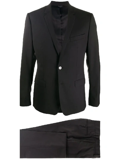 Shop Dolce & Gabbana Formal Two-piece Suit In Black