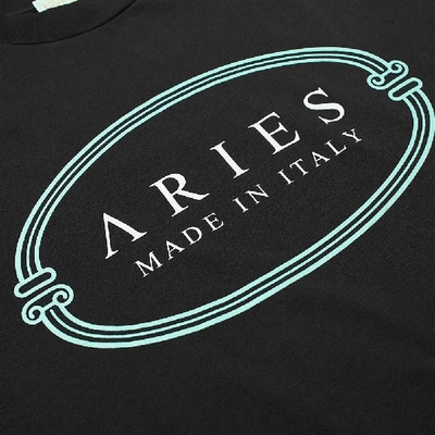 Shop Aries Miit Tee In Black