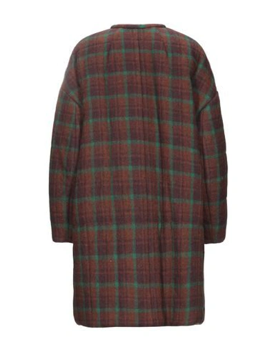 Shop Isabel Marant Coat In Brown