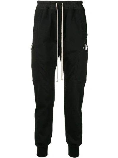 Shop Rick Owens Drawstring Track Trousers In 09