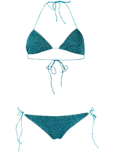 Oseree Lumiere Ring Microkini Set In Blue