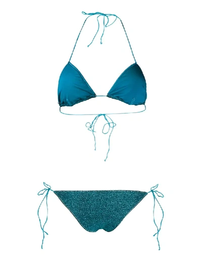 Oseree Lumiere Ring Microkini Set In Blue
