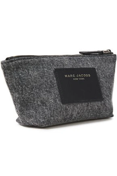 Shop Marc Jacobs Denim Cosmetics Case In Black