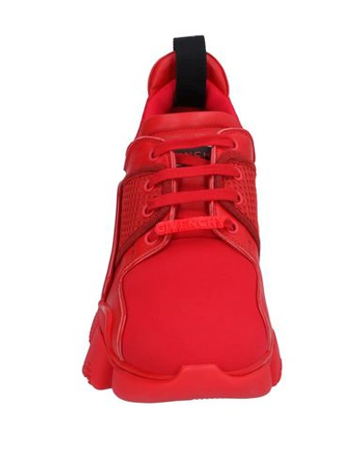 Shop Givenchy Sneakers In Red
