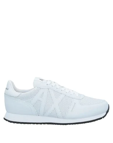 armani exchange sneakers white