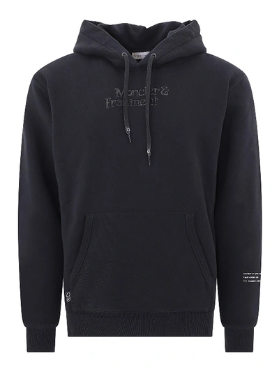 Shop Moncler Fragment Sweatshirt In Black
