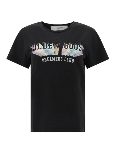 Shop Golden Goose Ania T-shirt In Black