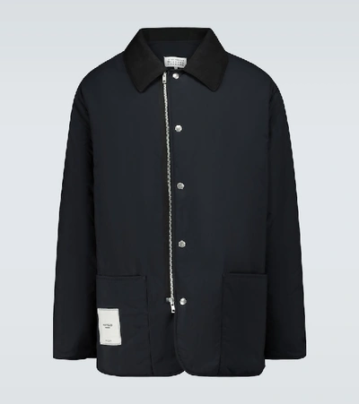 Shop Maison Margiela Recycled Nylon Jacket In Black