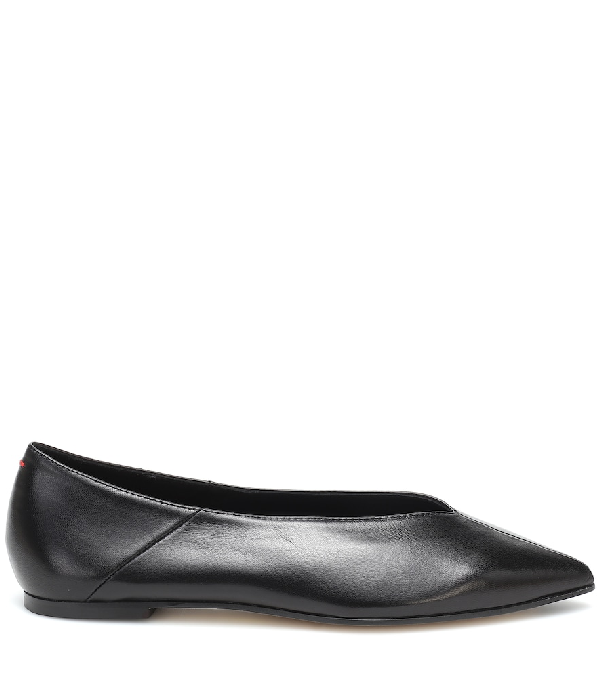 10mm Kirsten Leather Flats