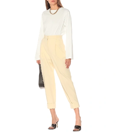 Shop The Row Autie Cotton Top In White