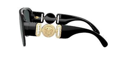 Versace Man Sunglasses Ve4391 In Dark Grey