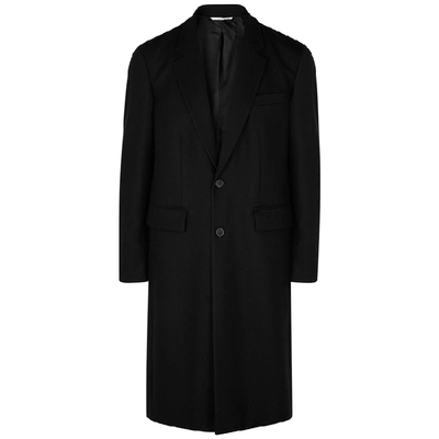 Shop Valentino Black Wool Coat