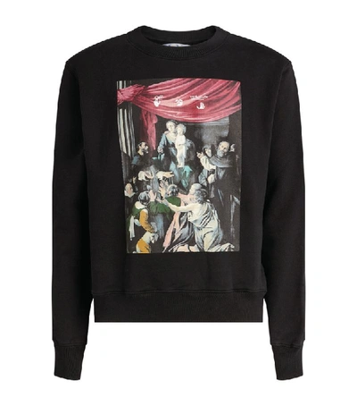 Shop Off-white Caravaggio Arrows Sweatshirt