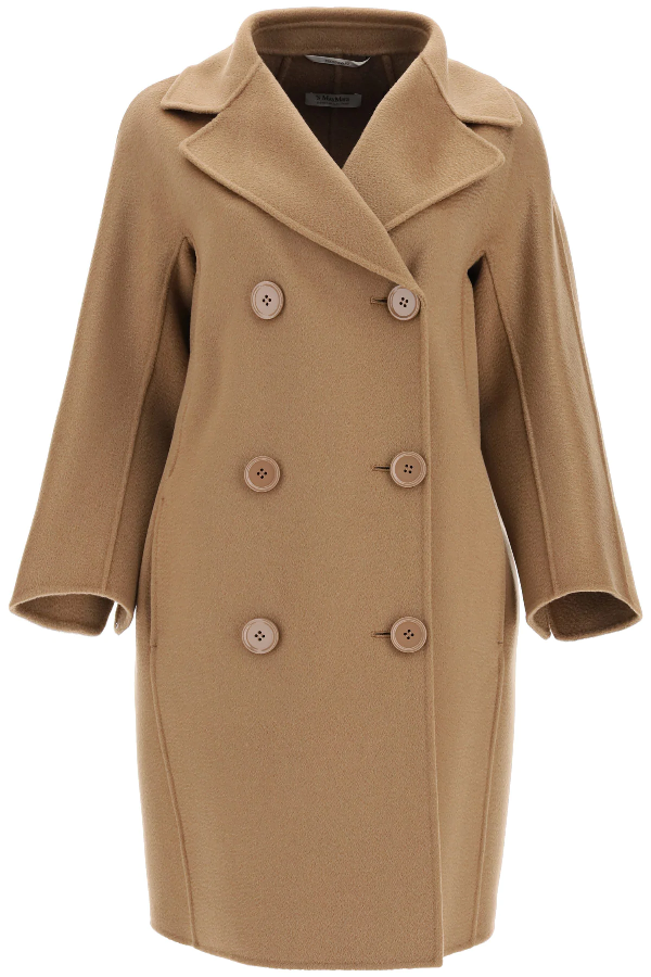 Max Mara Anita Coat In Beige,brown | ModeSens