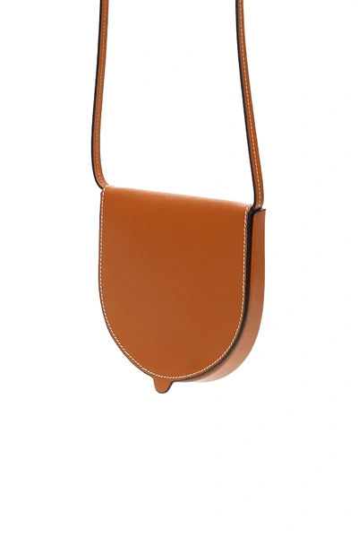 Shop Loewe Heel Small Pouch In Brown