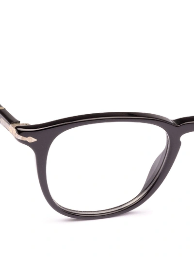 Shop Persol Galleria 900 Black Eyeglasses