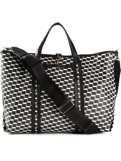 Pierre Hardy Black Cube Perspective Tote Bag