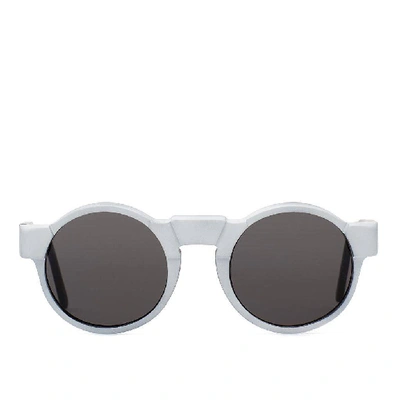 Shop Kuboraum K10 Bm Wh Sunglasses In White