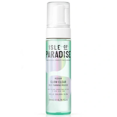 Shop Isle Of Paradise Glow Clear Self-tanning Mousse - Medium 200ml