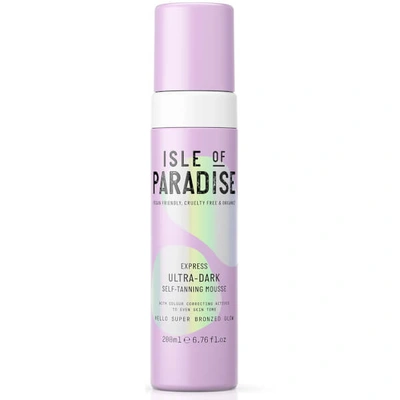 Shop Isle Of Paradise Express Self-tanning Mousse - Ultra-dark 200ml